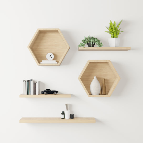 Floating shelves