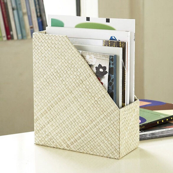 File & Magazine Storage Box - Pandan