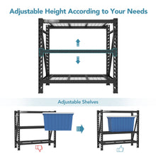 Fleximounts 2 x 4 ft 3 Shelf Steel Wire Decks Storage Racks 4650 lbs Capacity