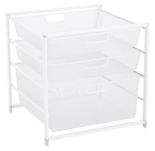 Elfa Cabinet-Sized Mesh Drawer Solution