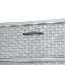 Sterilite 4 Drawer Wide Weave Tower Cement