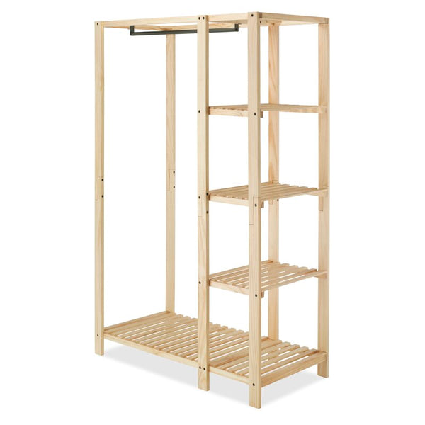 Slat Wood 44" W Closet System