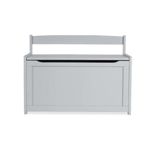 Melissa & Doug Wooden Toy Chest (Gray)