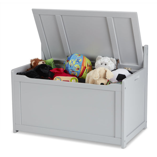 Melissa & Doug Wooden Toy Chest (Gray)