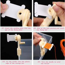 Plastic Floss Bobbins with Floss