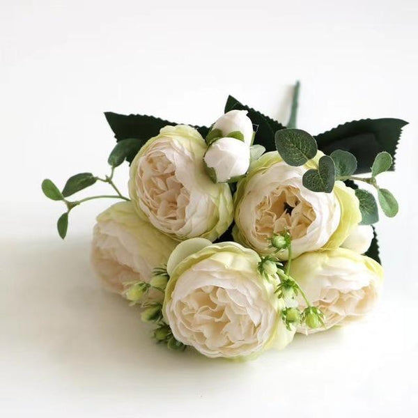 1 Bundle Silk Peony  Wedding Bouquet