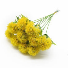 5 Pieces Plastic Dandelion Vases Wedding Bridal Artificial Flowers
