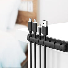 USB Cable Winder Desktop Tidy Management Clips