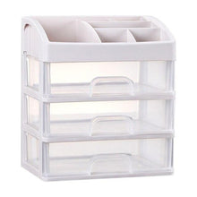 Transparent Desk Organizer Drawer Storage Box