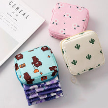 Portable Fabric Large Capacity Pad Tampon Purse Bag